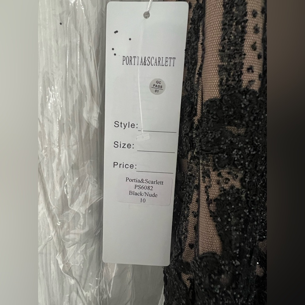 Portia and Scarlett Black Embellished Maxi Dress - Picture 6 of 6
